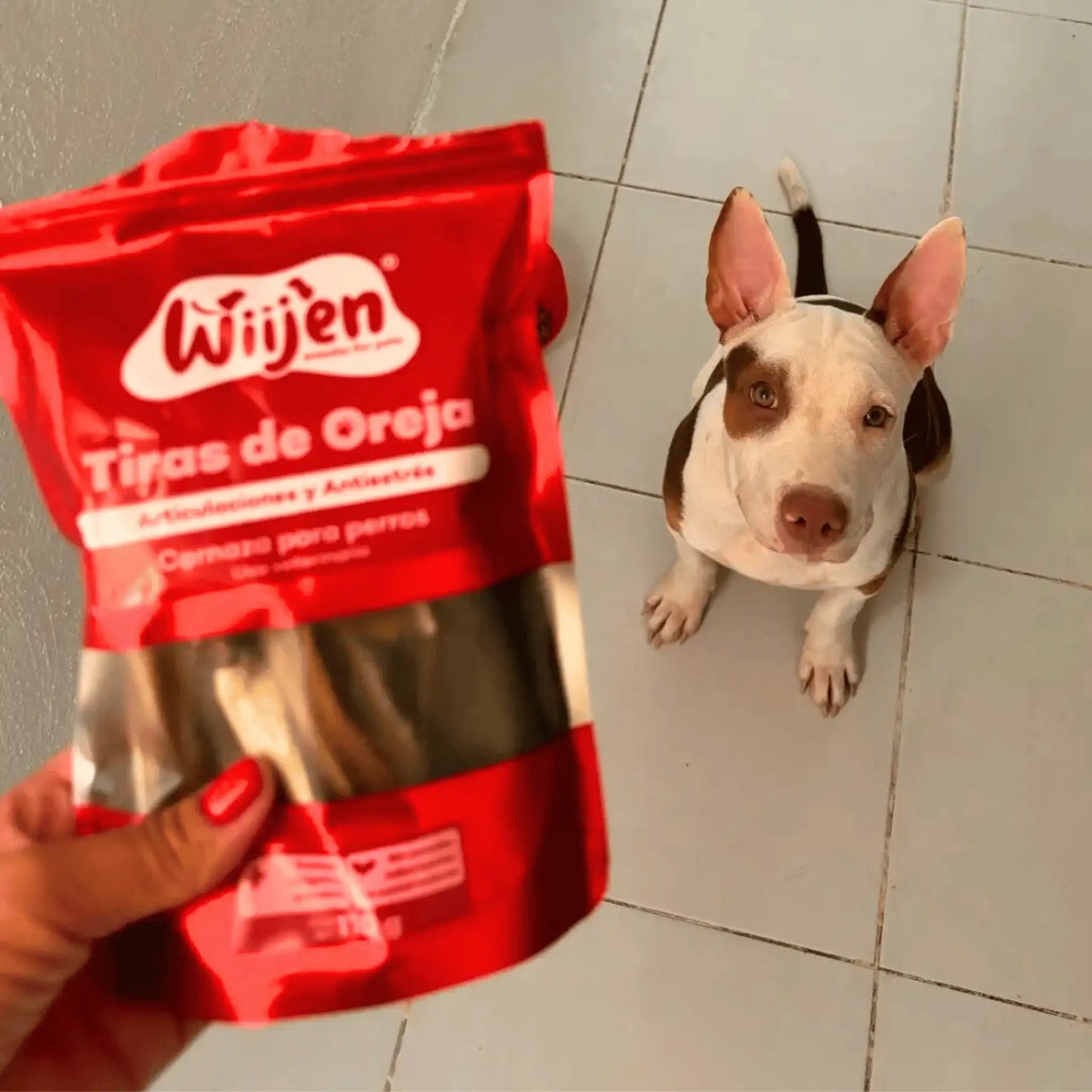 Tiras de Orejas Deshidratadas para Perros