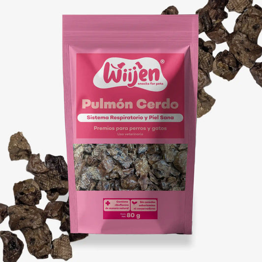 Pulmón de Cerdo como premio para perros y gatos