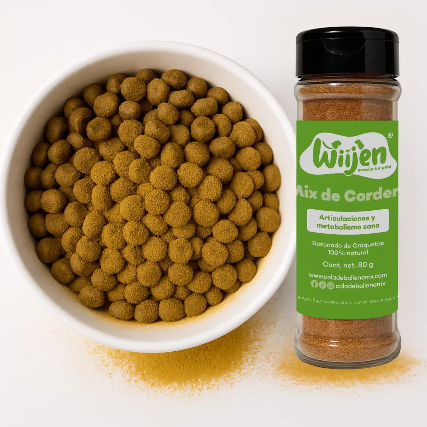 Sazonador de Croquetas de Cordero para Perros