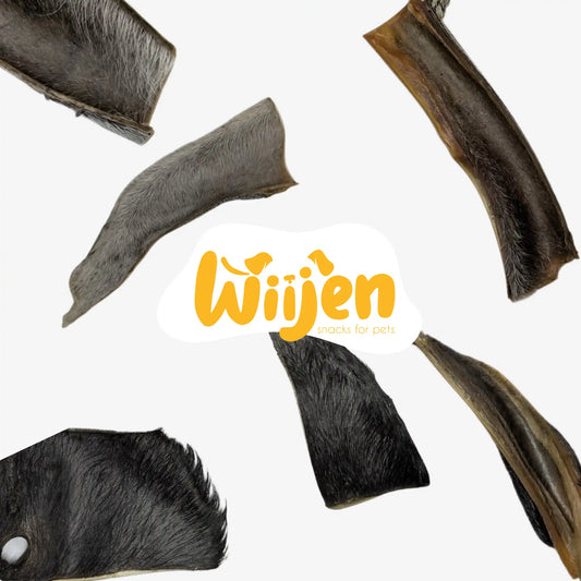 Tiras de Oreja de Res Deshidratado