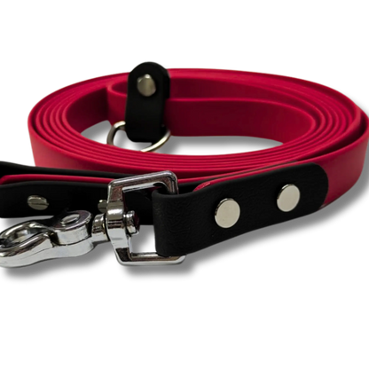 Correa multifuncional multiposición para perros de biotano PVC impermeable 