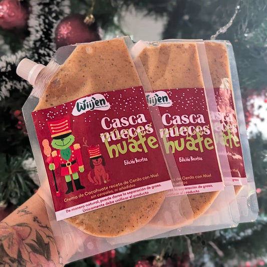 Crema de Cacahuate para perros, adicionada con cerdo y miel